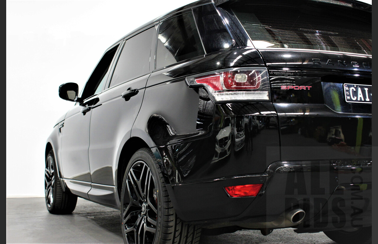 1/2015 Range Rover Range Rover Sport 3.0 TDV6 LW MY15 4d Wagon Black 3.0L Turbo Diesel