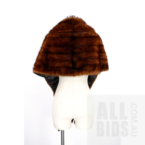 J.C. Scott Furrier Adelaide Fur Stole with Tassels
