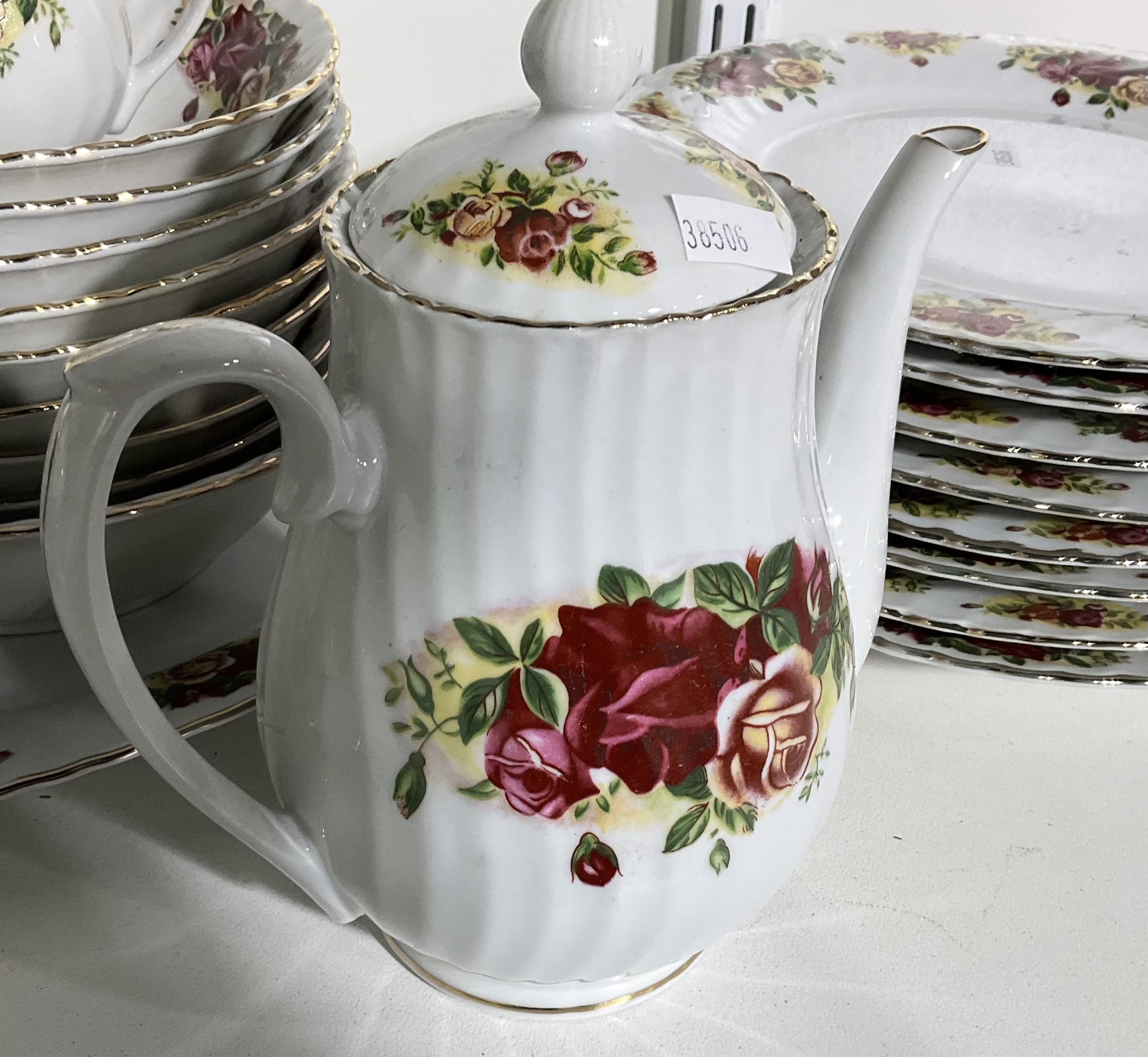 English Rose Regent China Dinner Lot 1370147 ALLBIDS