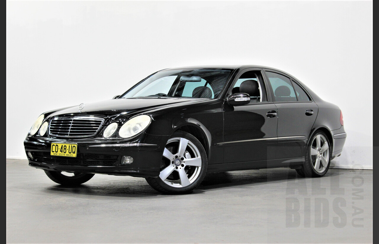 2/2006 Mercedes-Benz E350 Avantgarde 211 4d Sedan Black 3.5L V6