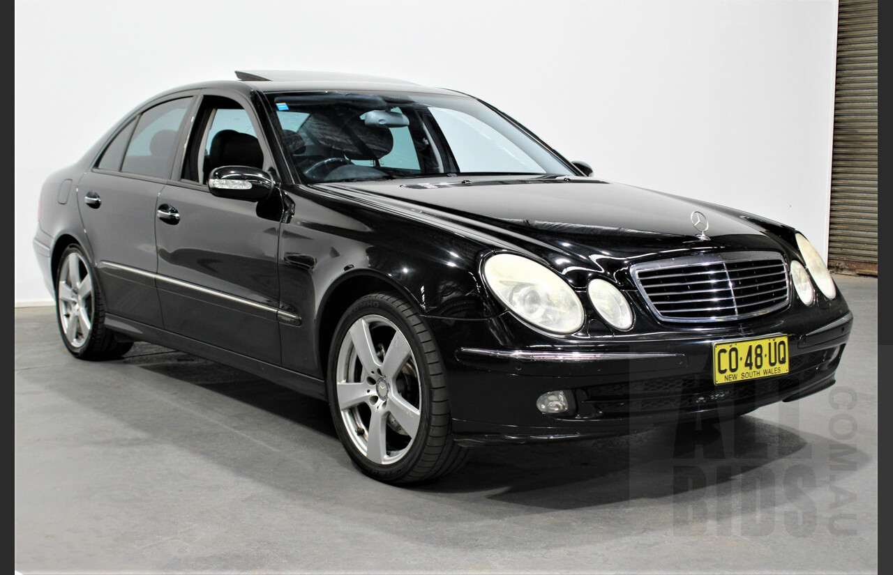 2/2006 Mercedes-Benz E350 Avantgarde 211 4d Sedan Black 3.5L V6