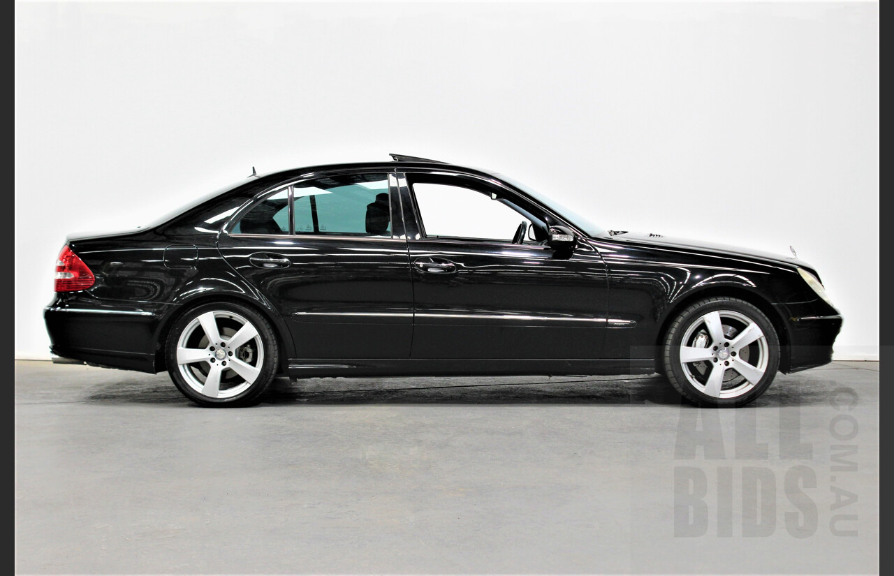 2/2006 Mercedes-Benz E350 Avantgarde 211 4d Sedan Black 3.5L V6