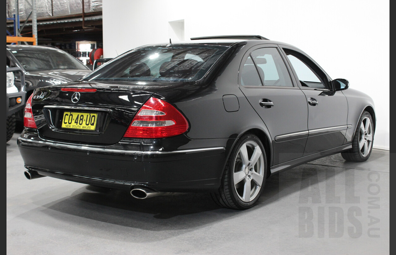 2/2006 Mercedes-Benz E350 Avantgarde 211 4d Sedan Black 3.5L V6