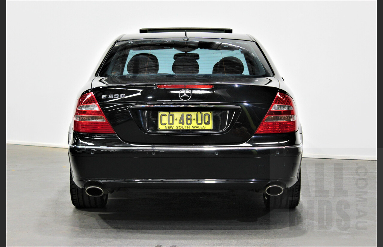 2/2006 Mercedes-Benz E350 Avantgarde 211 4d Sedan Black 3.5L V6