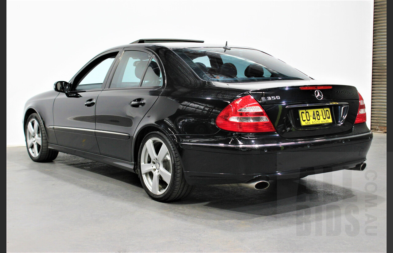 2/2006 Mercedes-Benz E350 Avantgarde 211 4d Sedan Black 3.5L V6