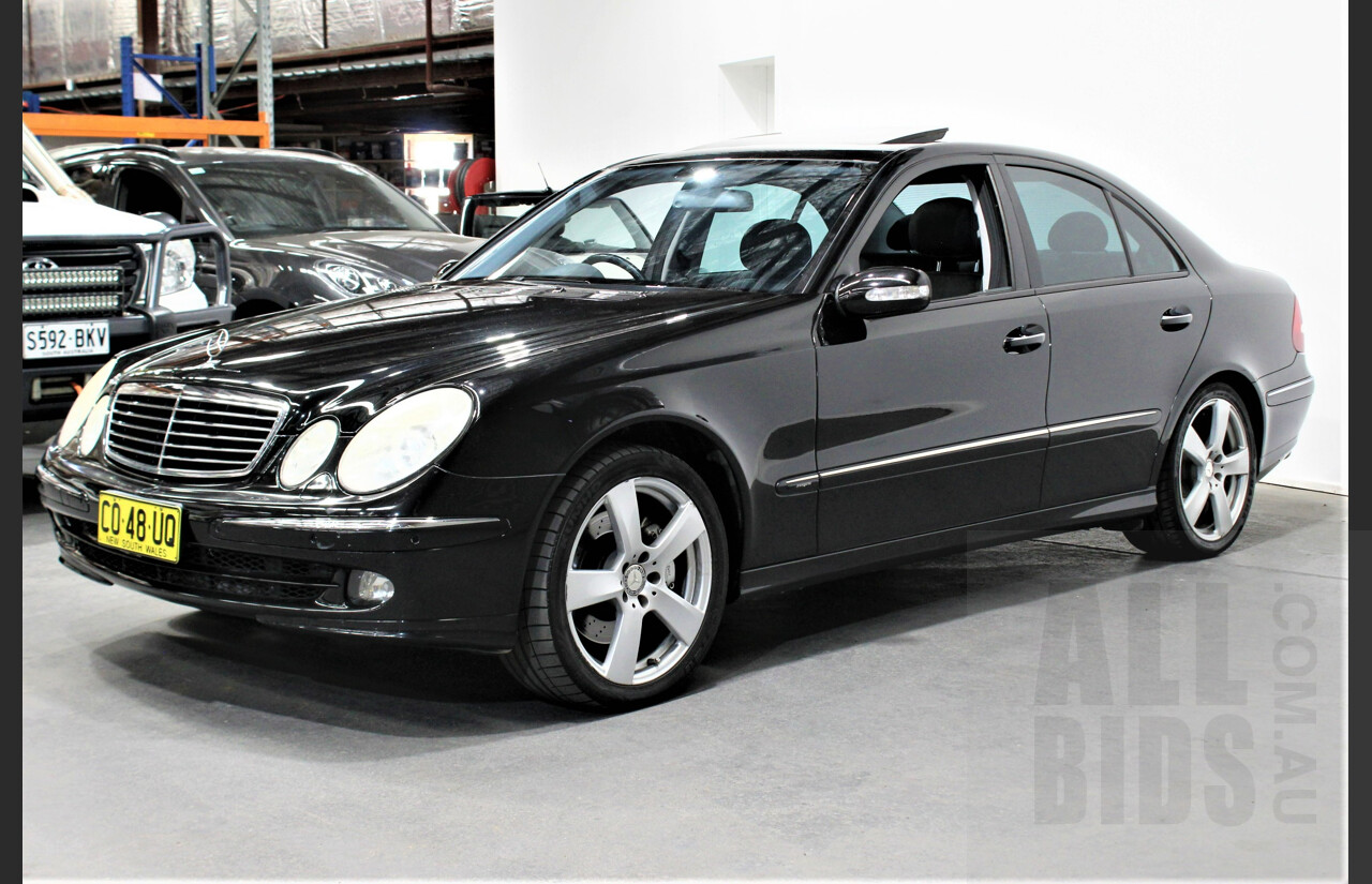 2/2006 Mercedes-Benz E350 Avantgarde 211 4d Sedan Black 3.5L V6