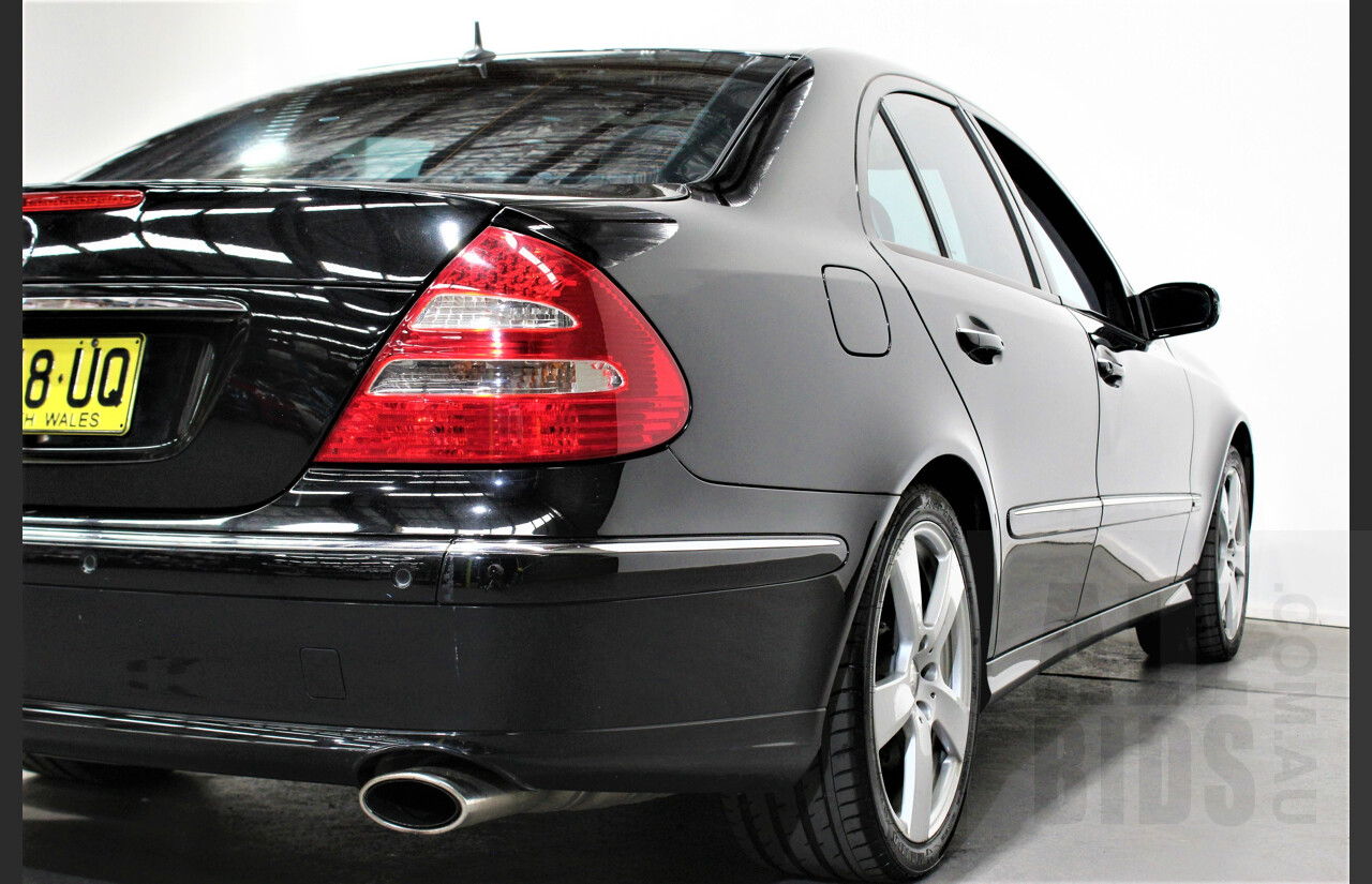 2/2006 Mercedes-Benz E350 Avantgarde 211 4d Sedan Black 3.5L V6