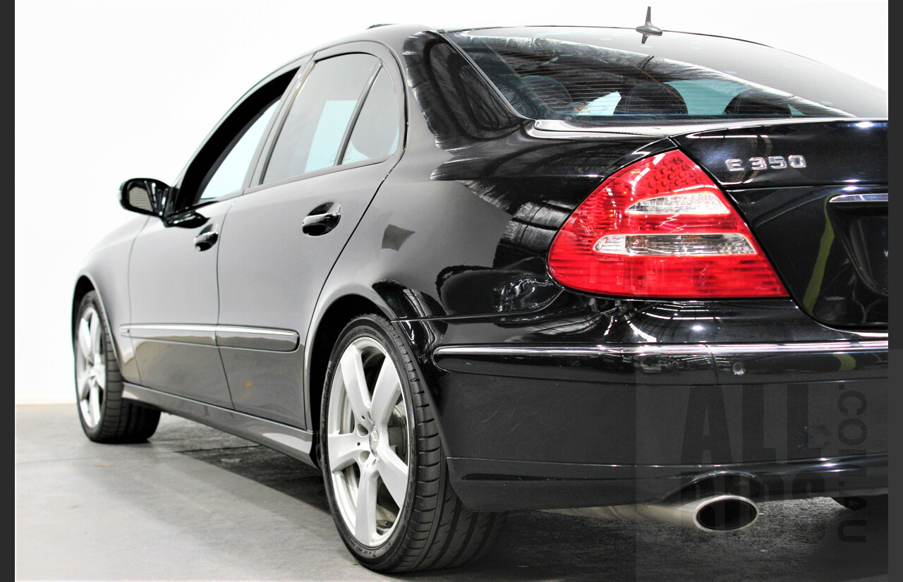 2/2006 Mercedes-Benz E350 Avantgarde 211 4d Sedan Black 3.5L V6