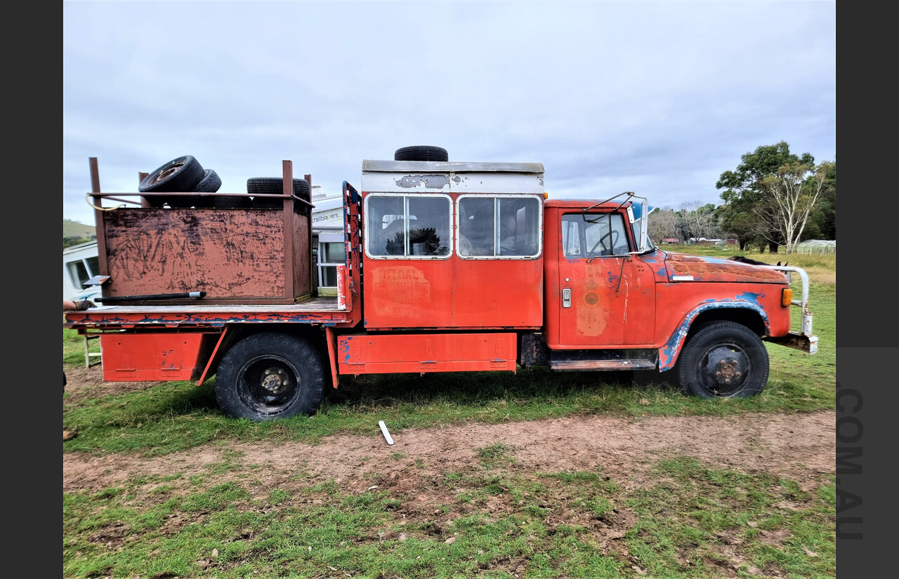 11/1976 International D1610 Ex-Rydal Bush Fire Brigade 2d Fire Truck Red