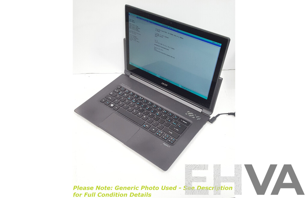 Acer (R7-371T-59GR) Aspire R 13 Intel Core i5 (5200U) 2.20GHz 2-Core CPU 13-Inch Convertible Touchscreen Laptop
