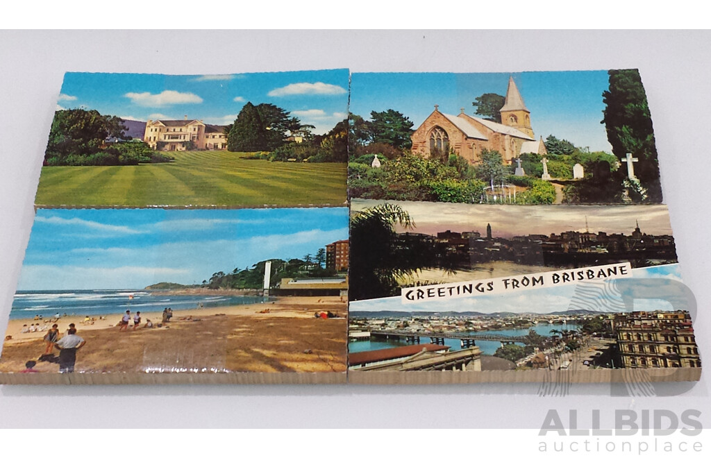 Vintage Canberra, Brisbane and Manly Postcards - Lot of 1275