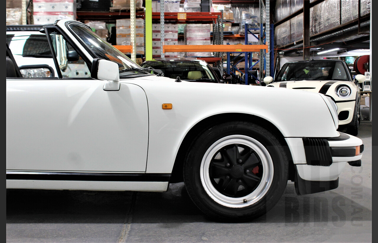 8/1981 Porsche 911 SC Targa 2d Coupe White 3.0L