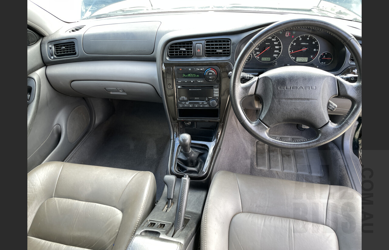 8/2001 Subaru Outback Limited MY01 4d Wagon Green 2.5L