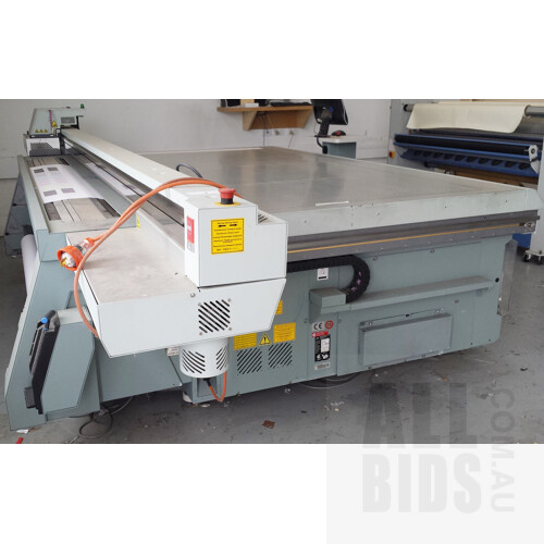 OCE Arizona 350 GT UV Flatbed Printer With Roll To Roll Output