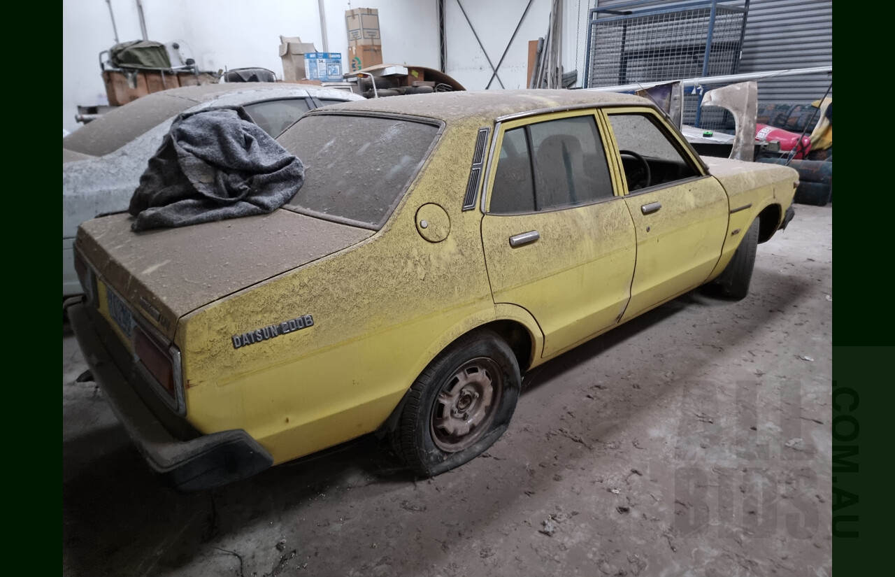 09/1980 Datsun 200B GL NJ810 Sedan Yellow 2.0L (LPG)