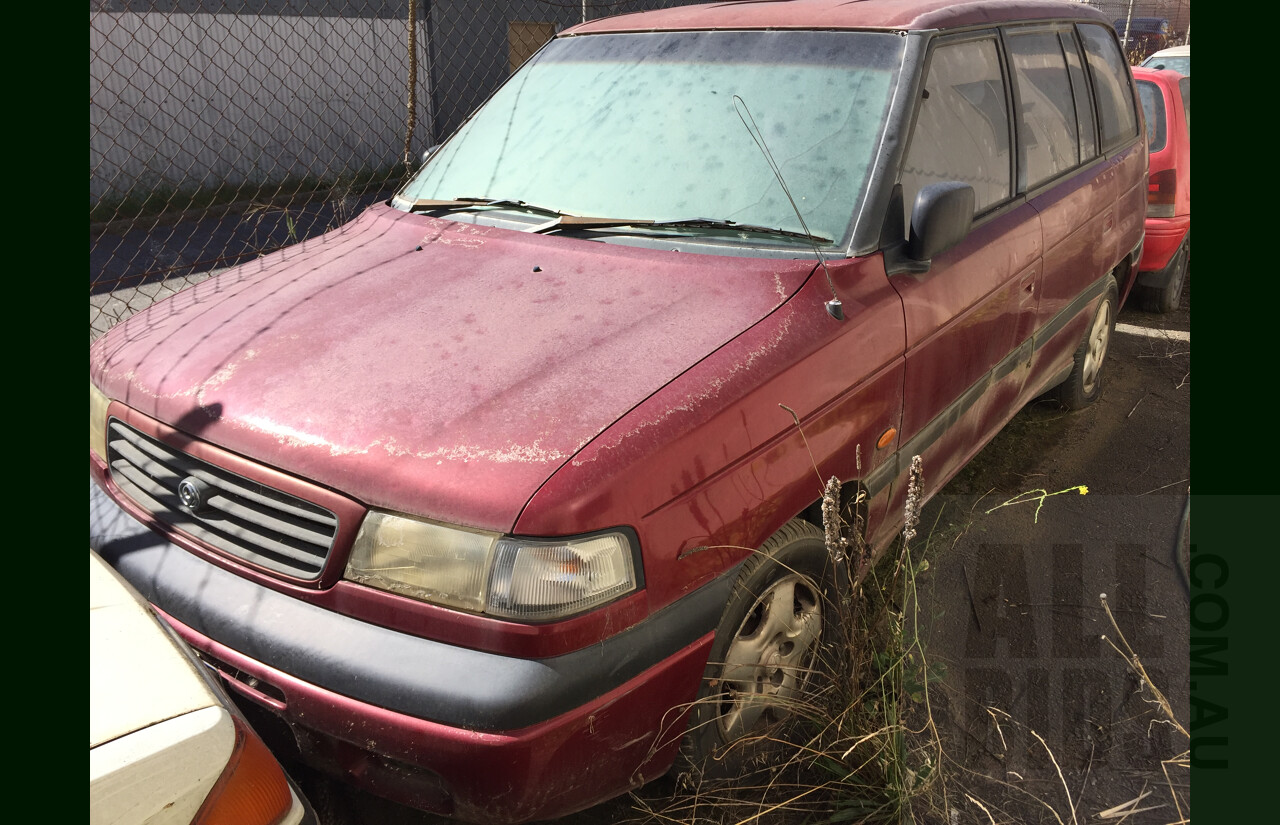 10/1997 Mazda MPV  LV 4d Wagon Red 3.0L