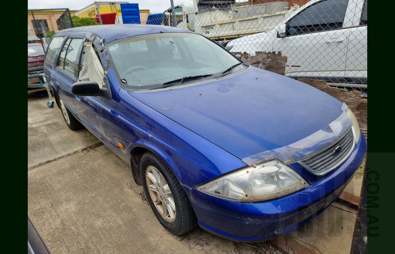 6/2001 Ford Falcon Futura AUII 4d Wagon Blue 4.0L