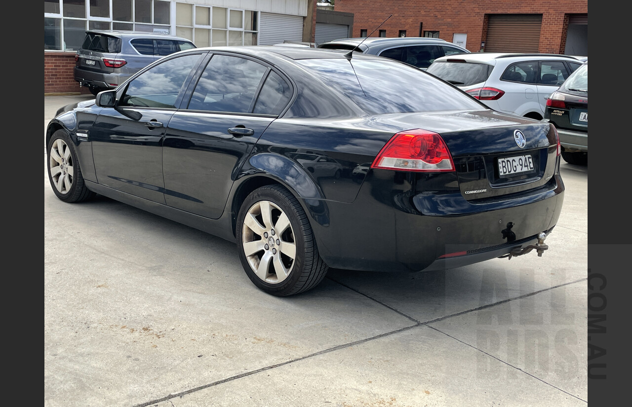 9/2007 Holden Commodore Lumina VE 4d Sedan Black 3.6L