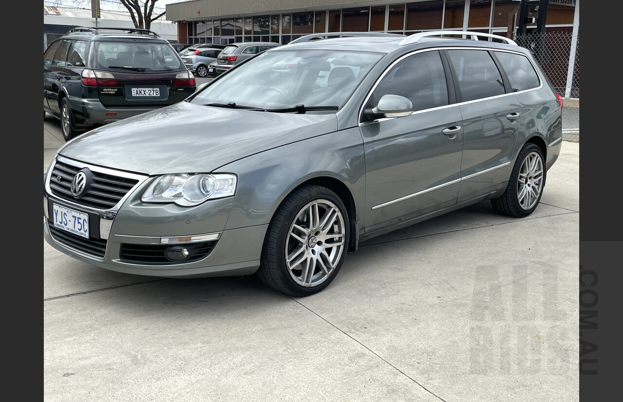 1/2007 Volkswagen Passat 3.2 V6 FSI 3C 4d Wagon Grey 3.2L