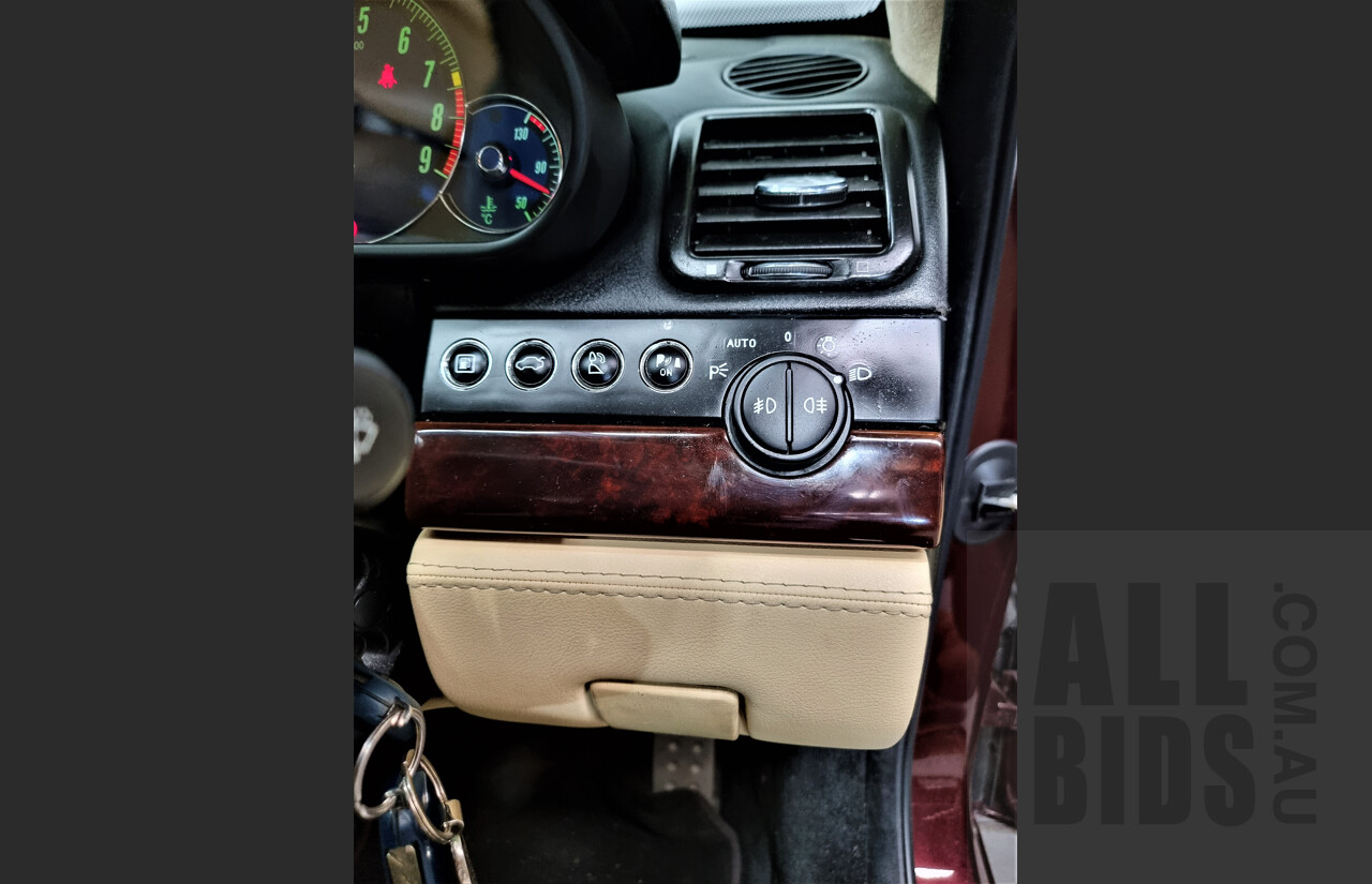9/2009 Maserati Quattroporte Sport GT-S 4d Sedan Bordeaux Pontevecchio Metallic 4.7L V8