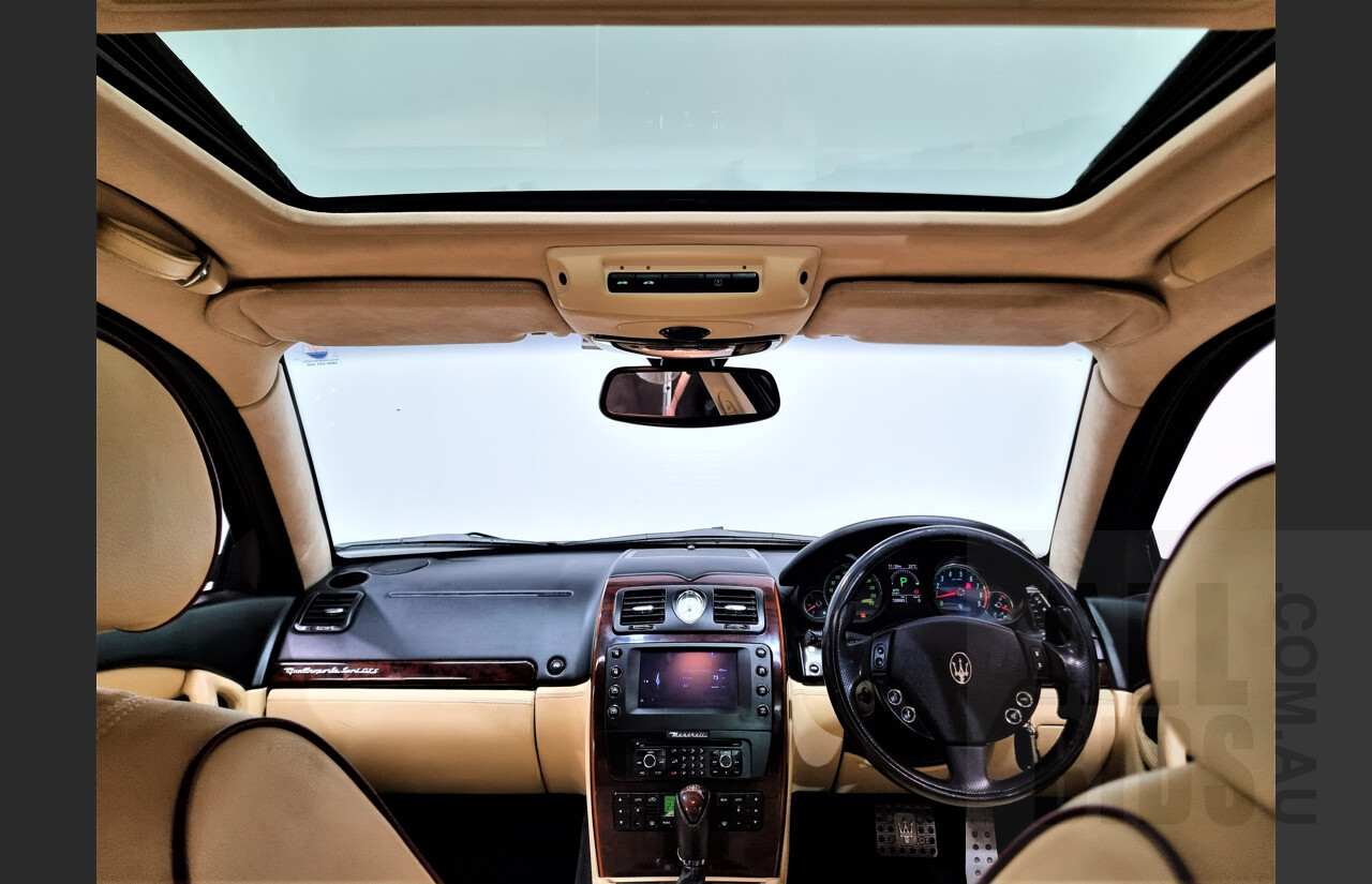 9/2009 Maserati Quattroporte Sport GT-S 4d Sedan Bordeaux Pontevecchio Metallic 4.7L V8