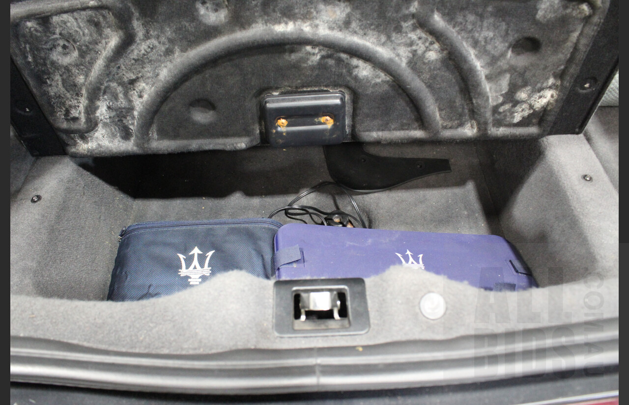 9/2009 Maserati Quattroporte Sport GT-S 4d Sedan Bordeaux Pontevecchio Metallic 4.7L V8