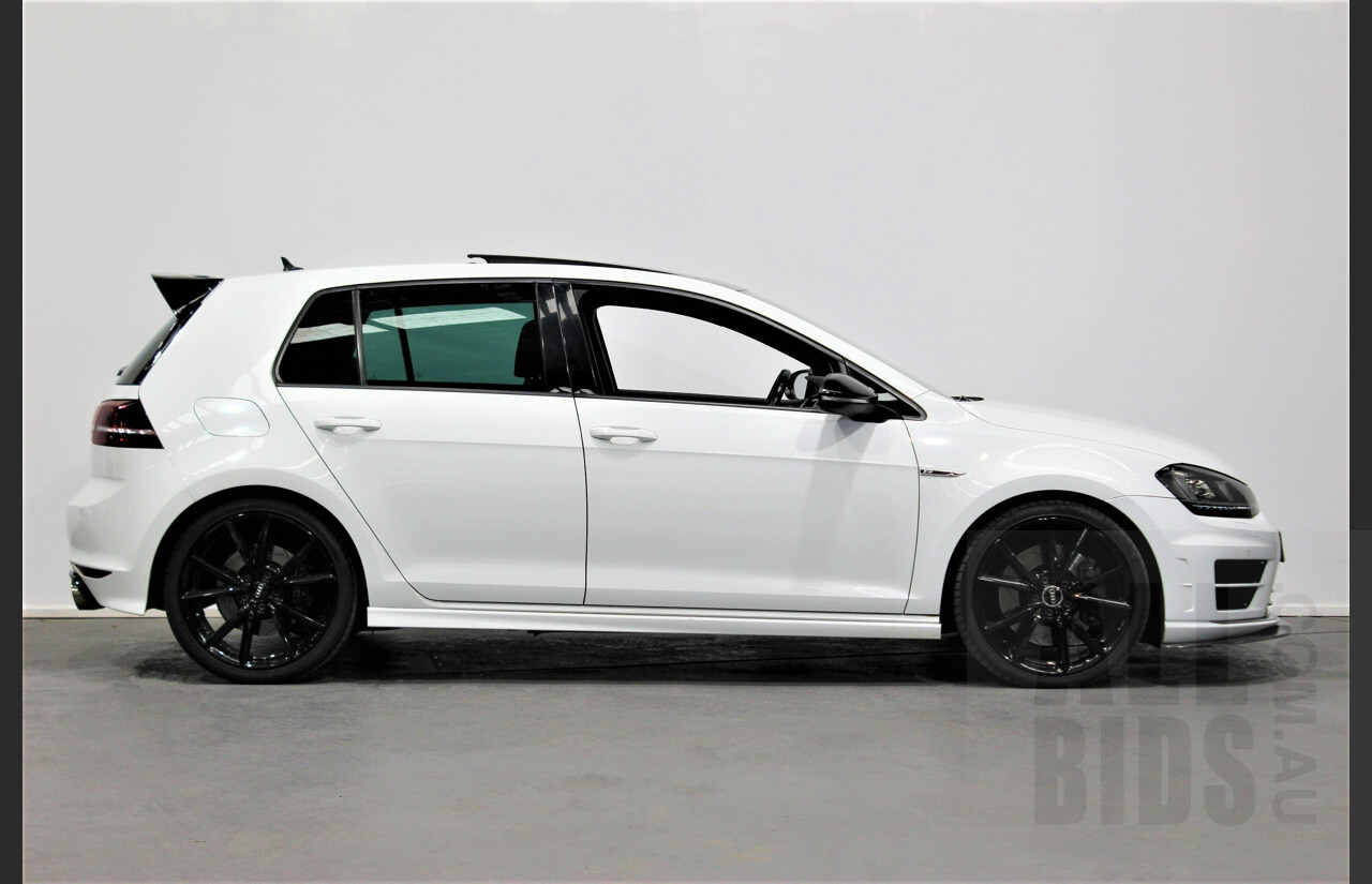 4/2014 Volkswagen Golf R AU MY14 5d Hatchback White 2.0L Turbo - APR Tuned