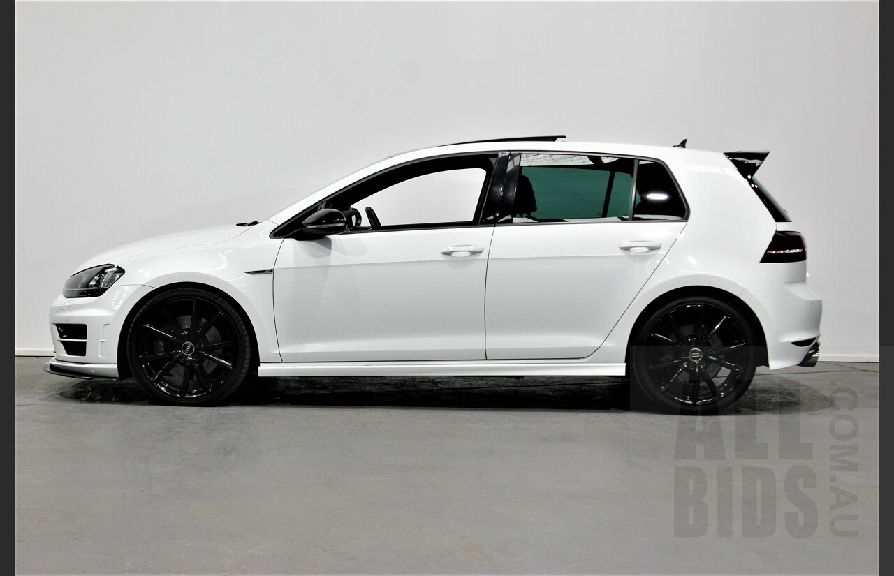 4/2014 Volkswagen Golf R AU MY14 5d Hatchback White 2.0L Turbo - APR Tuned