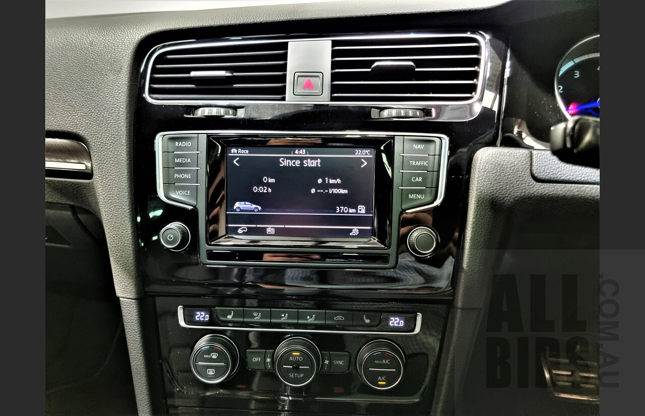 4/2014 Volkswagen Golf R AU MY14 5d Hatchback White 2.0L Turbo - APR Tuned