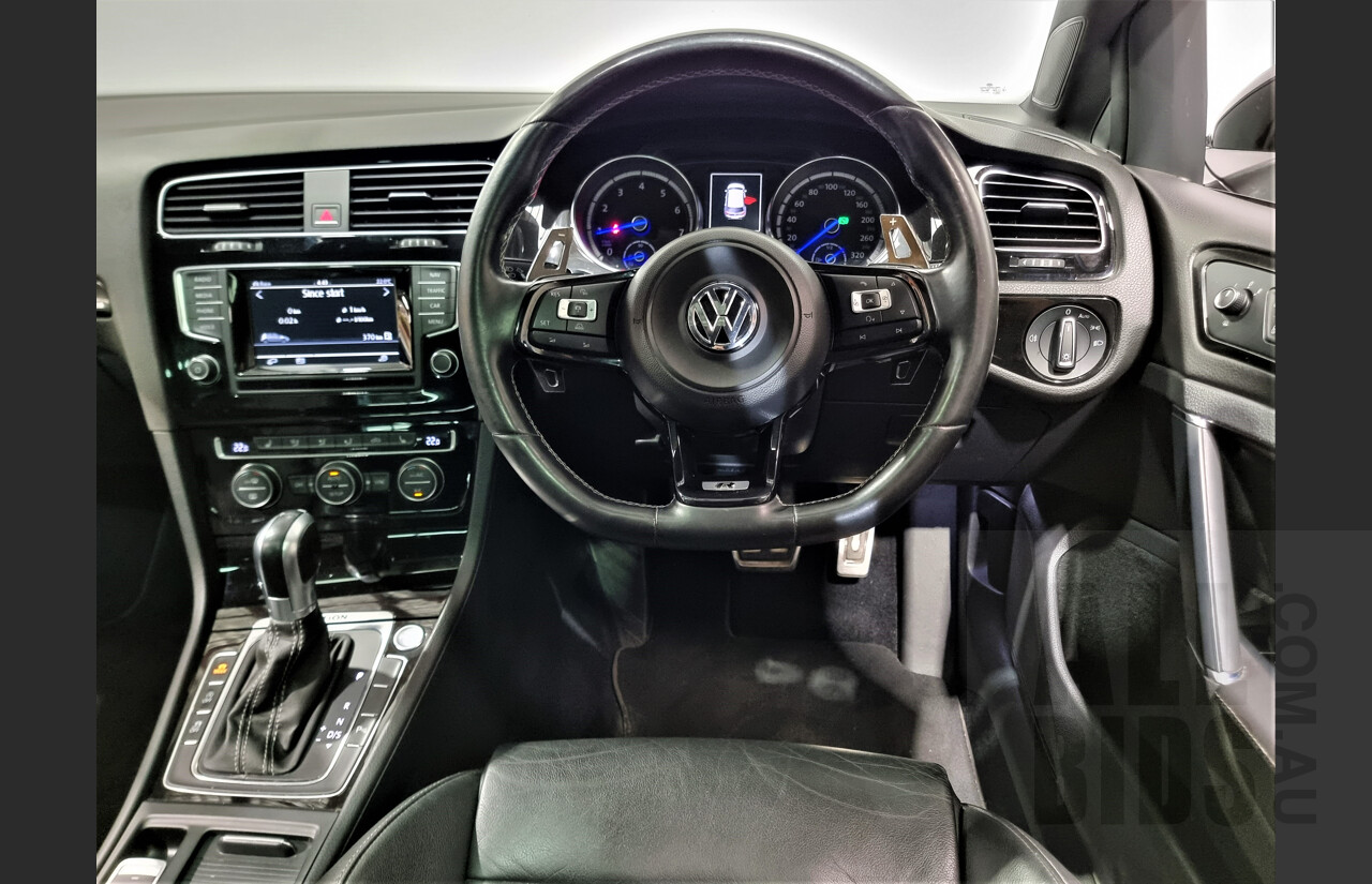 4/2014 Volkswagen Golf R AU MY14 5d Hatchback White 2.0L Turbo - APR Tuned