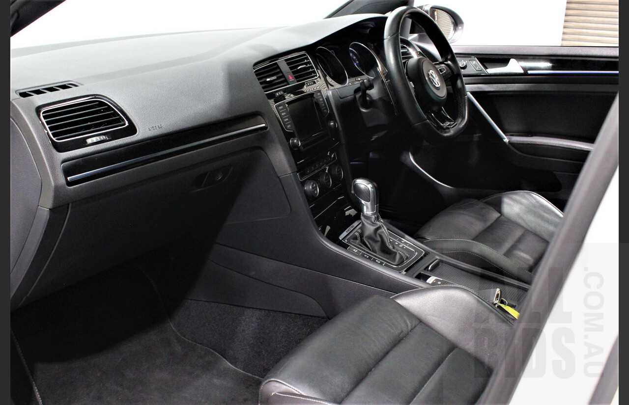 4/2014 Volkswagen Golf R AU MY14 5d Hatchback White 2.0L Turbo - APR Tuned