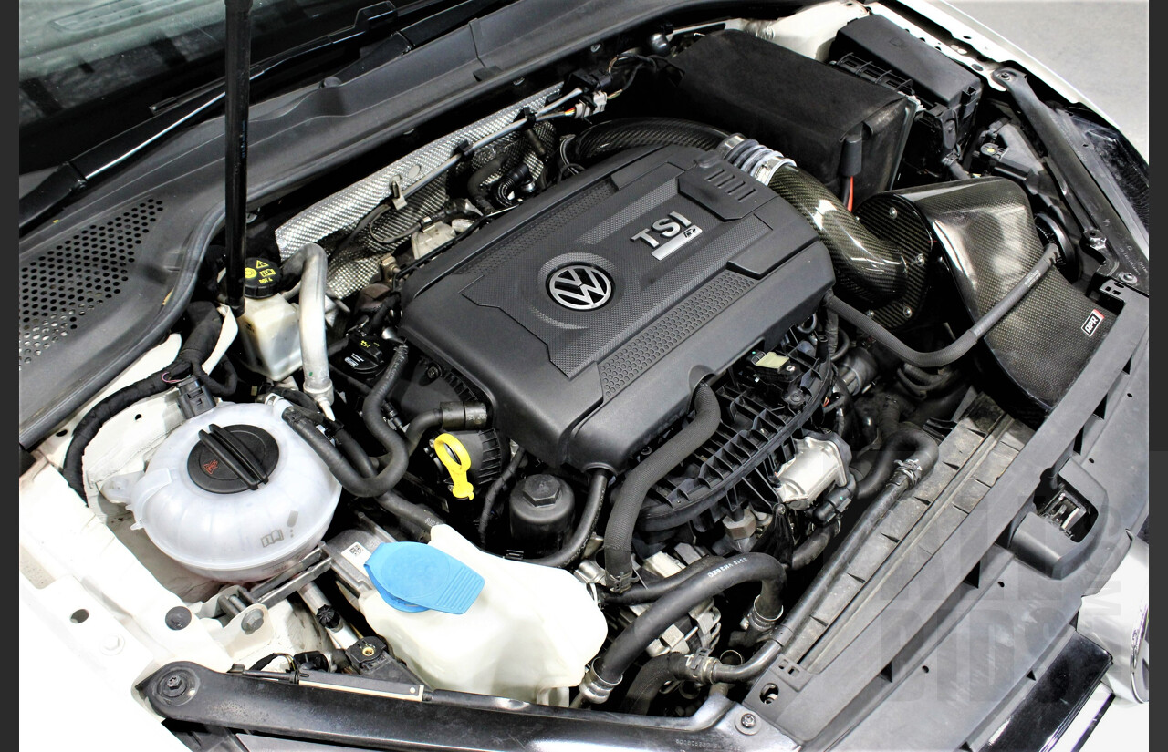 4/2014 Volkswagen Golf R AU MY14 5d Hatchback White 2.0L Turbo - APR Tuned