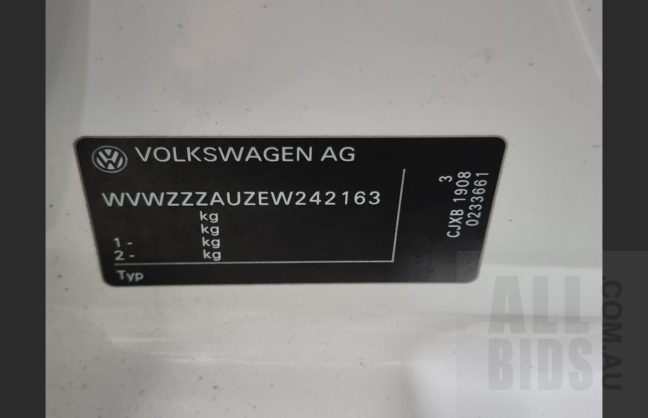4/2014 Volkswagen Golf R AU MY14 5d Hatchback White 2.0L Turbo - APR Tuned