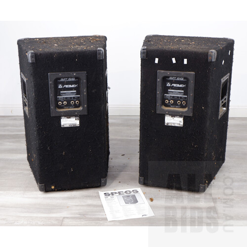 Pair of Peavey SP 5G Passive Speakers