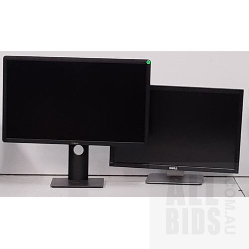 Dell (P2210) 22 Inch (WSXGA+) & (P2412HB) 24 Inch Full HD (1080p) Widescreen LCD Monitor 