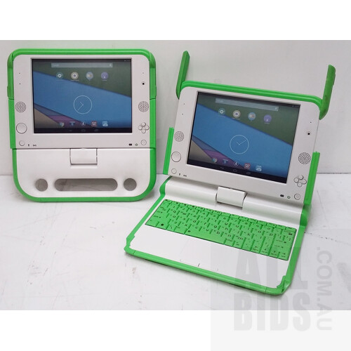 OLPC XO-4 Touch 7.5 Inch Durable Touch Screen 2 in 1 Laptop - Lot of 30