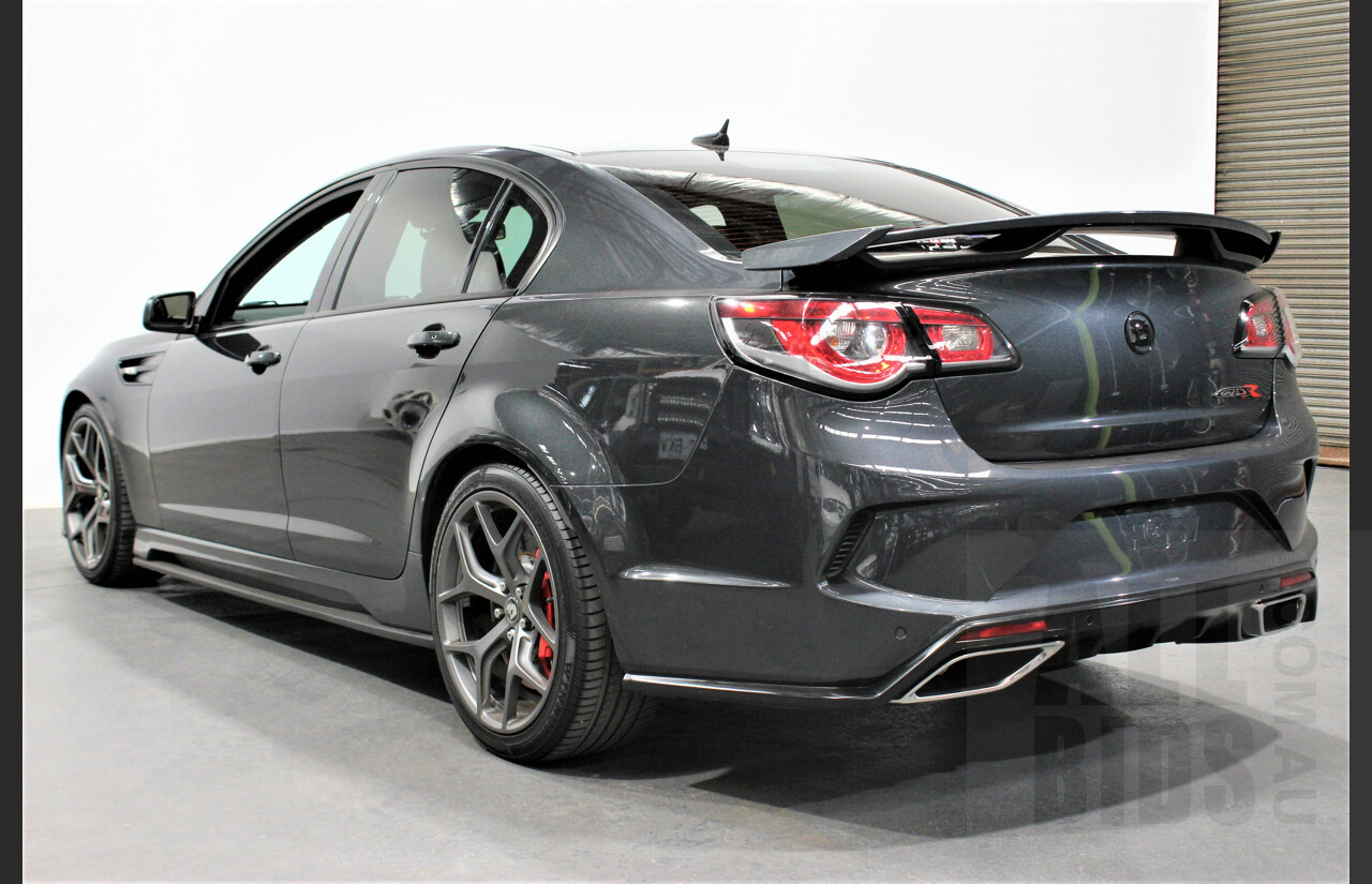 9/2017 Holden HSV GTS-R #0051 4d Sedan Son Of A Gun Grey 6.2L LSA Supercharged V8