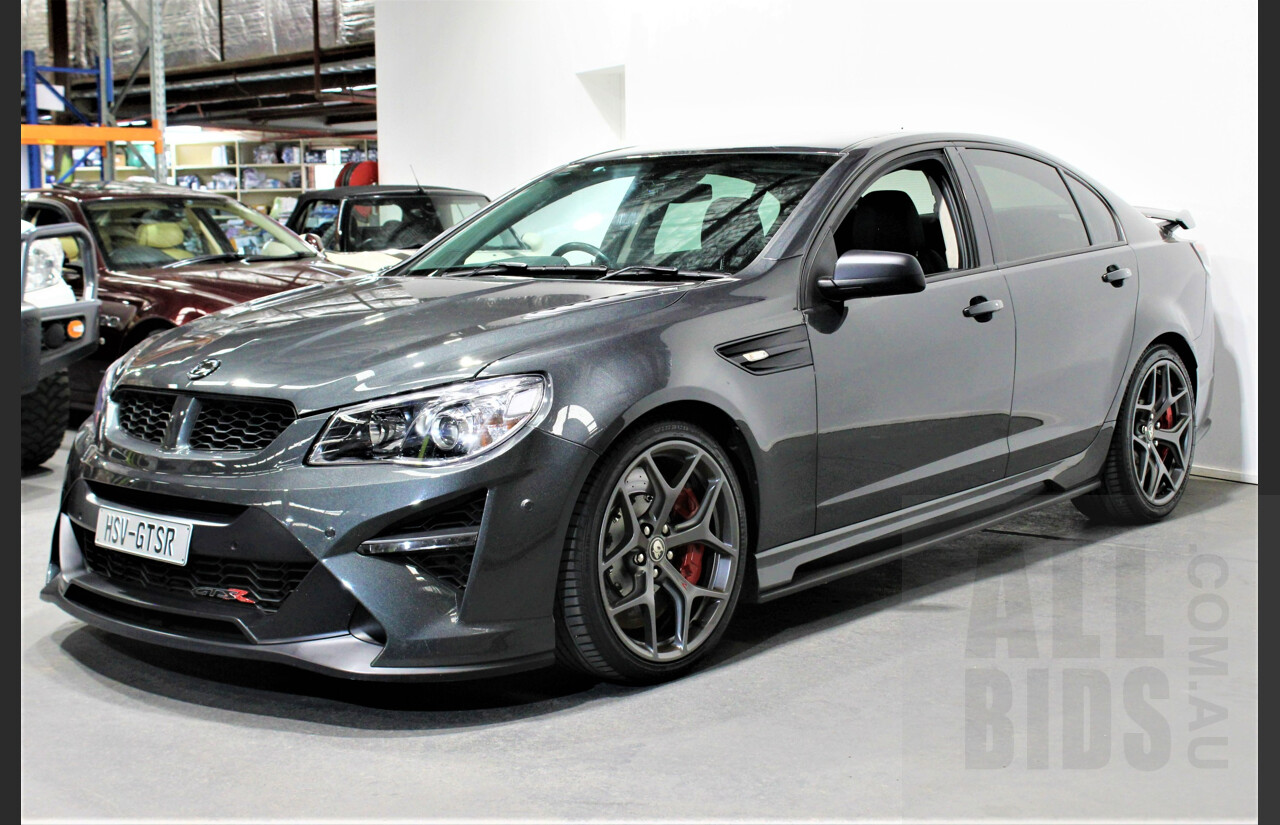 9/2017 Holden HSV GTS-R #0051 4d Sedan Son Of A Gun Grey 6.2L LSA Supercharged V8