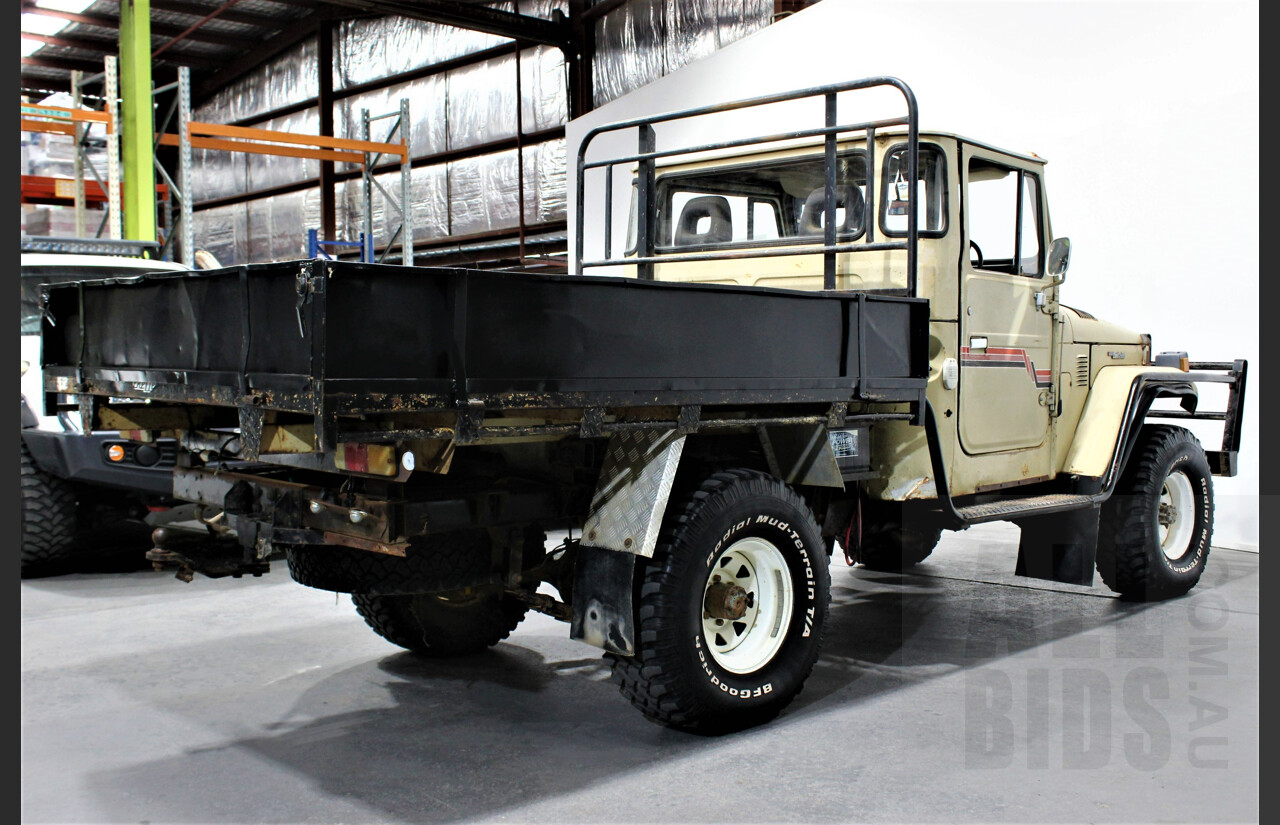 12/1983 Toyota Landcruiser HJ47 RP-KQ (4x4) 2dr Utility 4.0L Diesel