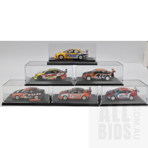 Assorted Holden Commodore V8 Supercars 1:64 Scale - Lot of 6