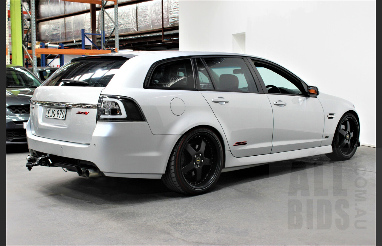 9/2008 Holden Commodore SS-V VE MY09 4d Sportwagon Silver 6.0L V8