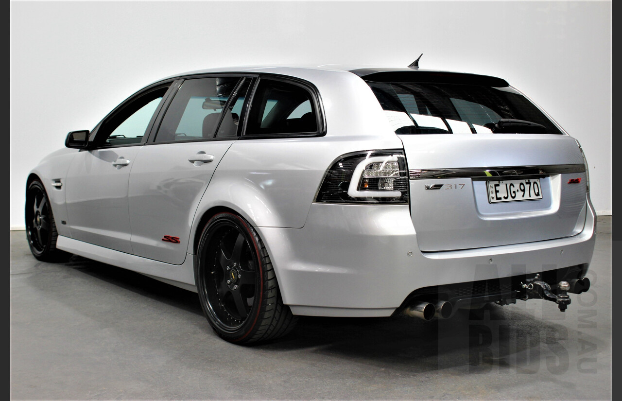 9/2008 Holden Commodore SS-V VE MY09 4d Sportwagon Silver 6.0L V8