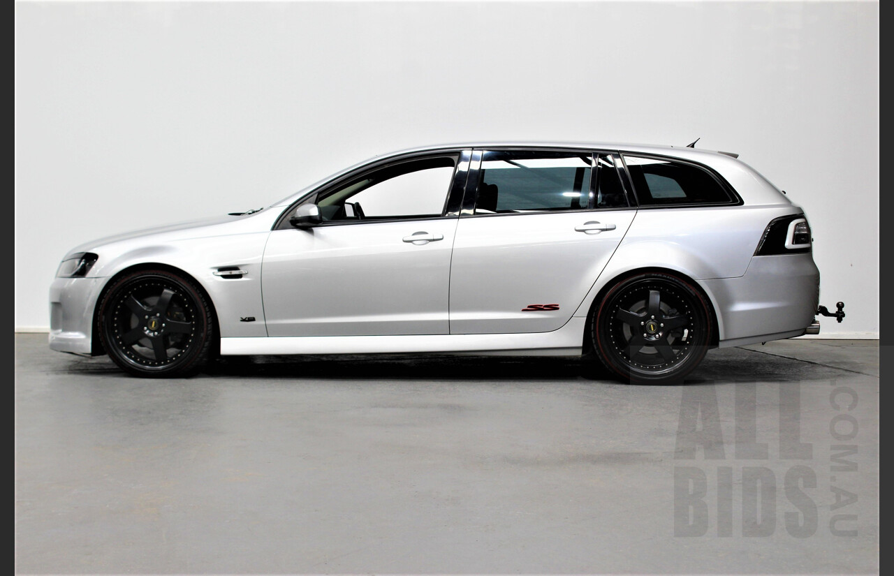 9/2008 Holden Commodore SS-V VE MY09 4d Sportwagon Silver 6.0L V8