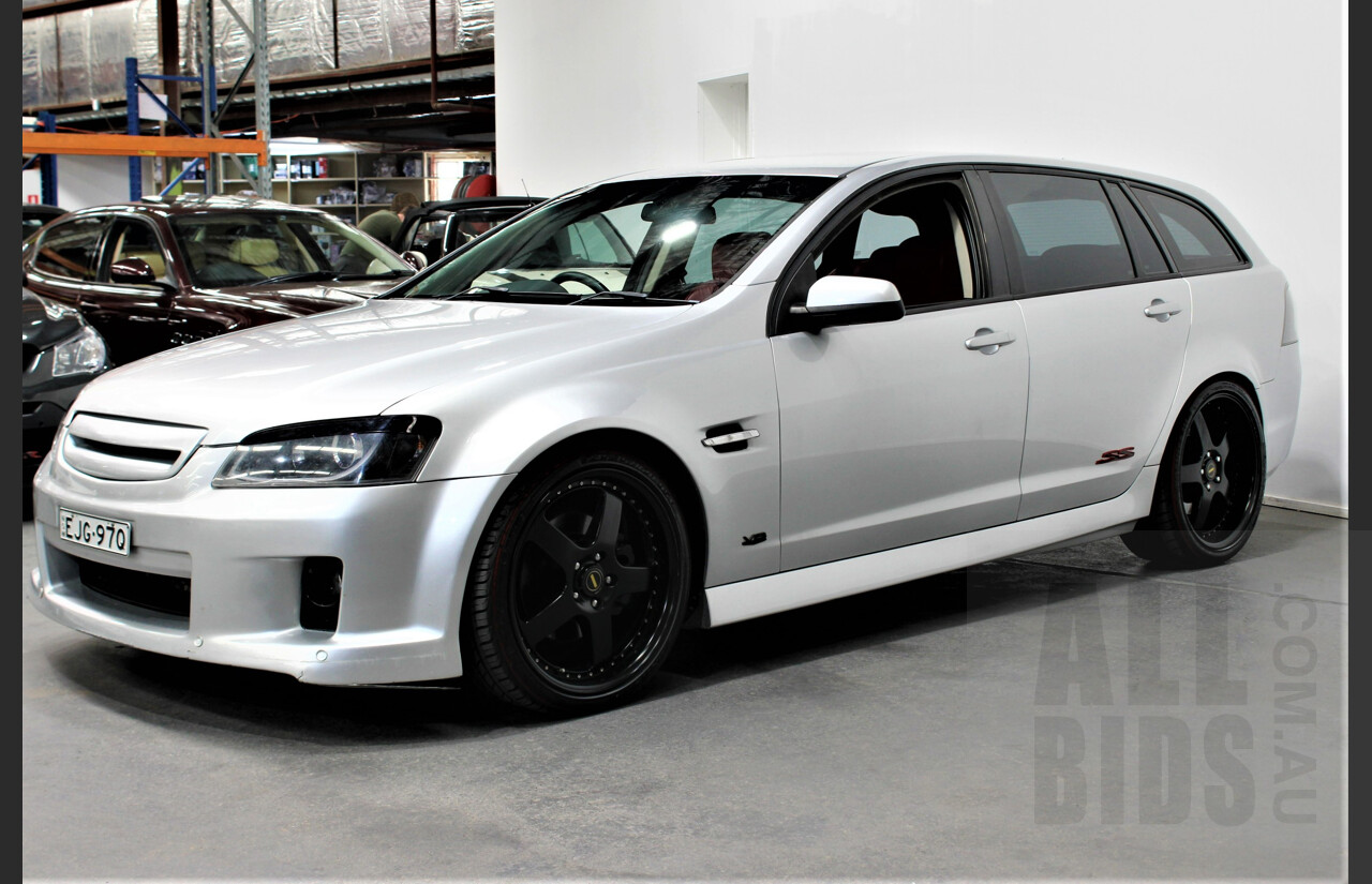 9/2008 Holden Commodore SS-V VE MY09 4d Sportwagon Silver 6.0L V8