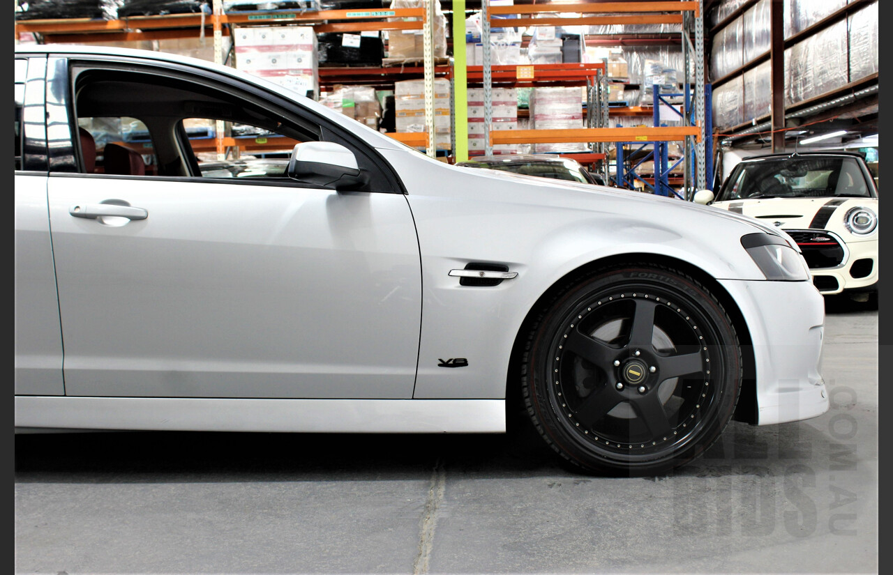 9/2008 Holden Commodore SS-V VE MY09 4d Sportwagon Silver 6.0L V8