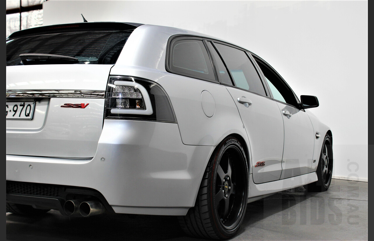 9/2008 Holden Commodore SS-V VE MY09 4d Sportwagon Silver 6.0L V8