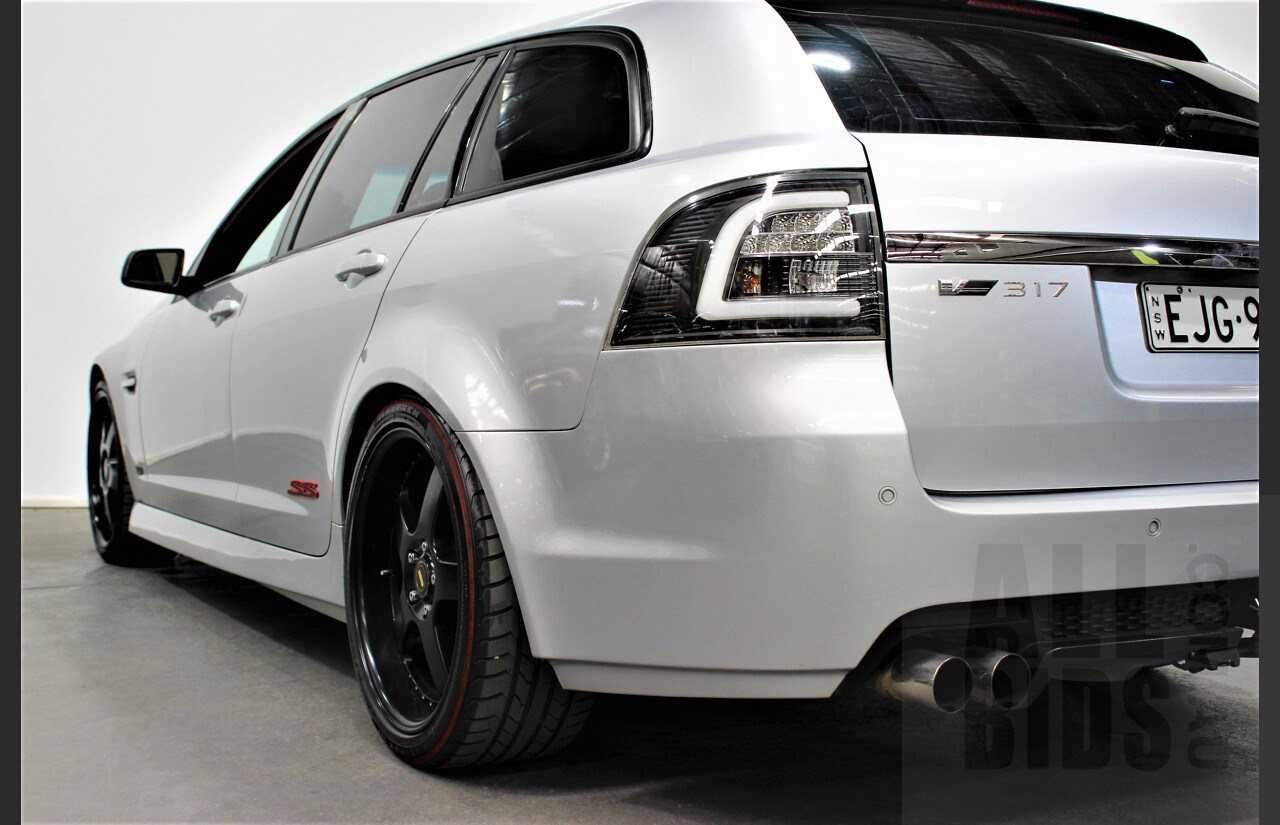 9/2008 Holden Commodore SS-V VE MY09 4d Sportwagon Silver 6.0L V8