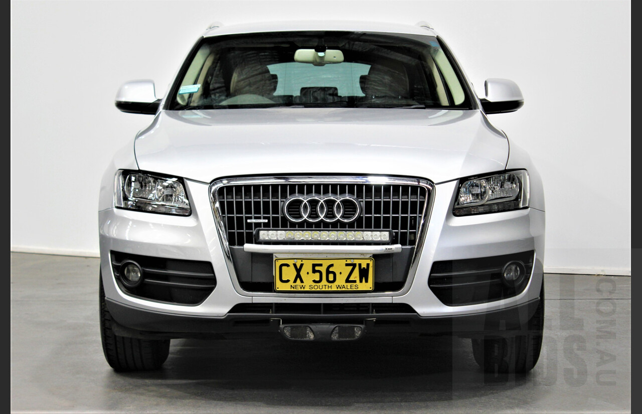 5/2010 Audi Q5 2.0 TDI Quattro 8R MY10 4d Wagon Silver 2.0L Turbo Diesel