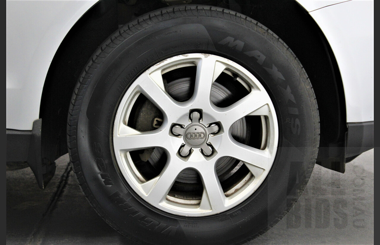 5/2010 Audi Q5 2.0 TDI Quattro 8R MY10 4d Wagon Silver 2.0L Turbo Diesel