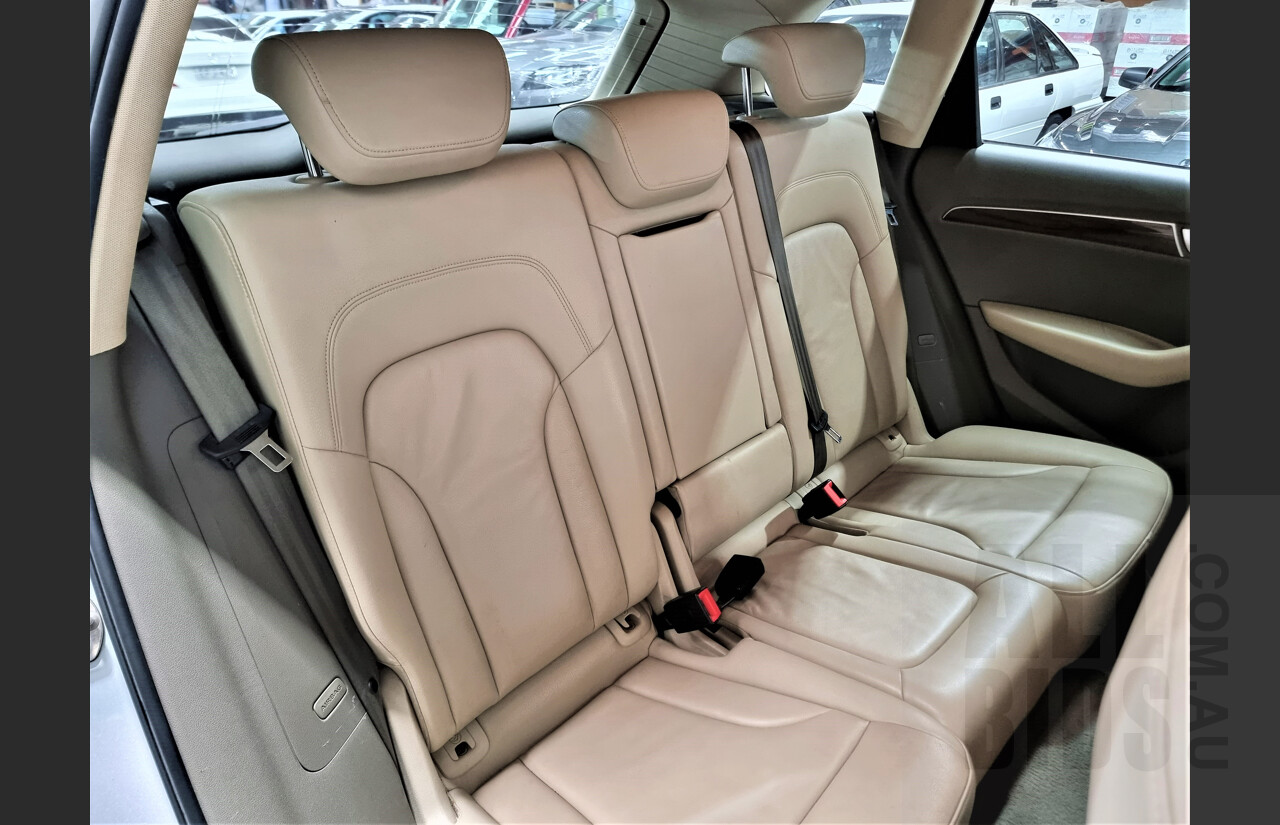 5/2010 Audi Q5 2.0 TDI Quattro 8R MY10 4d Wagon Silver 2.0L Turbo Diesel